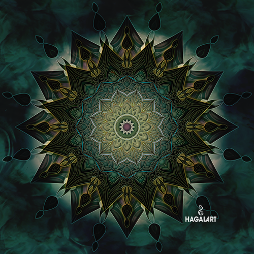 Mandala Dark path of hope
