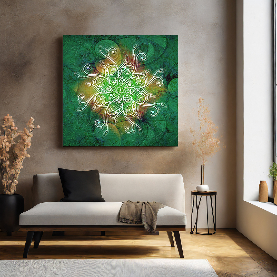 Enchanted Garden mandala nell’ambiente