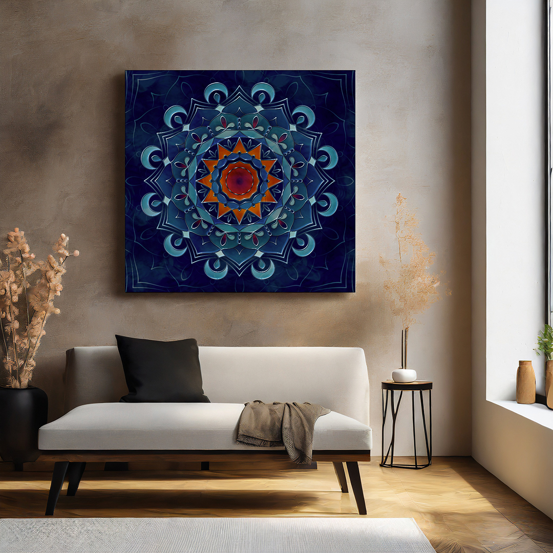 Inner Peace mandala nell’ambiente