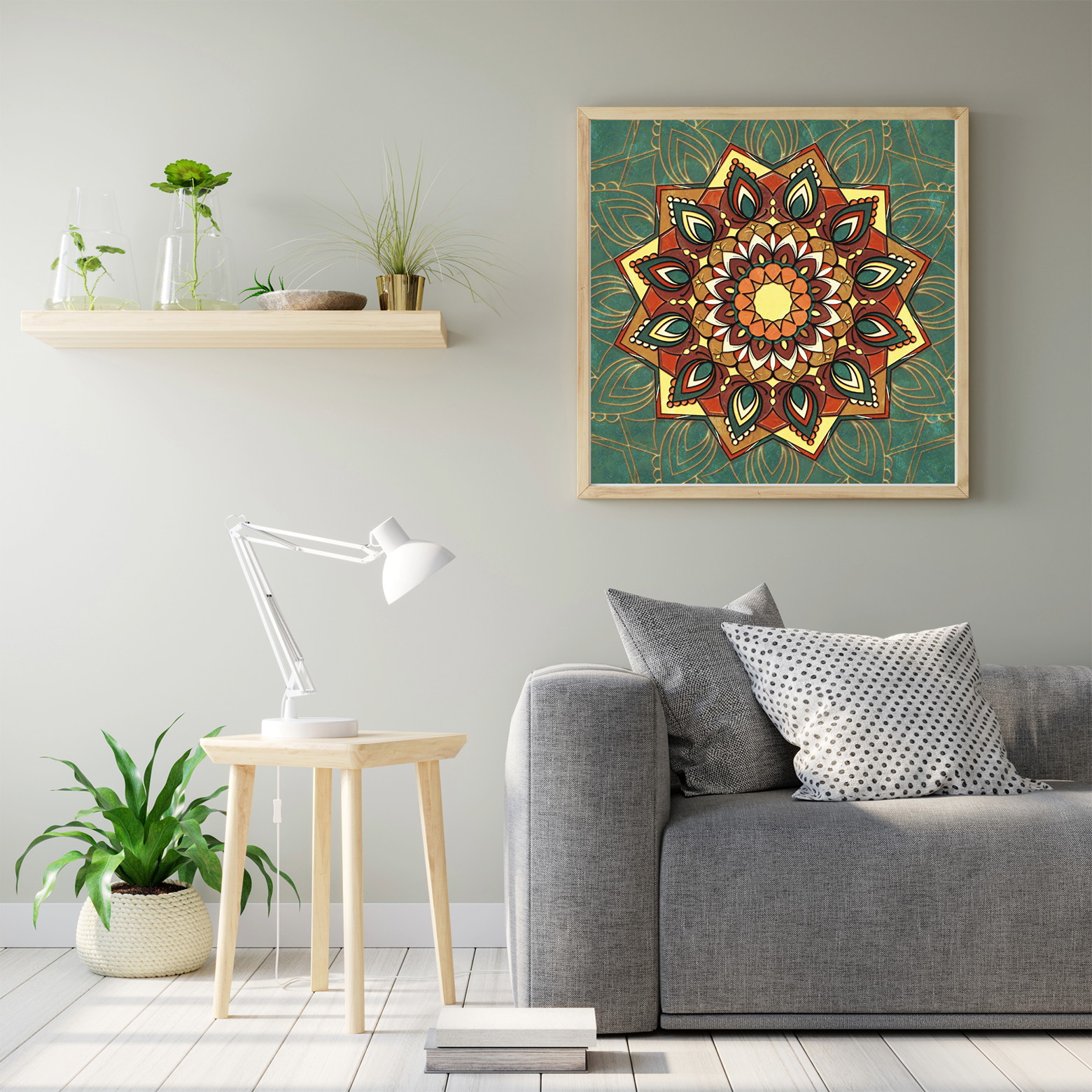 Spirit of Nature mandala nell’ambiente