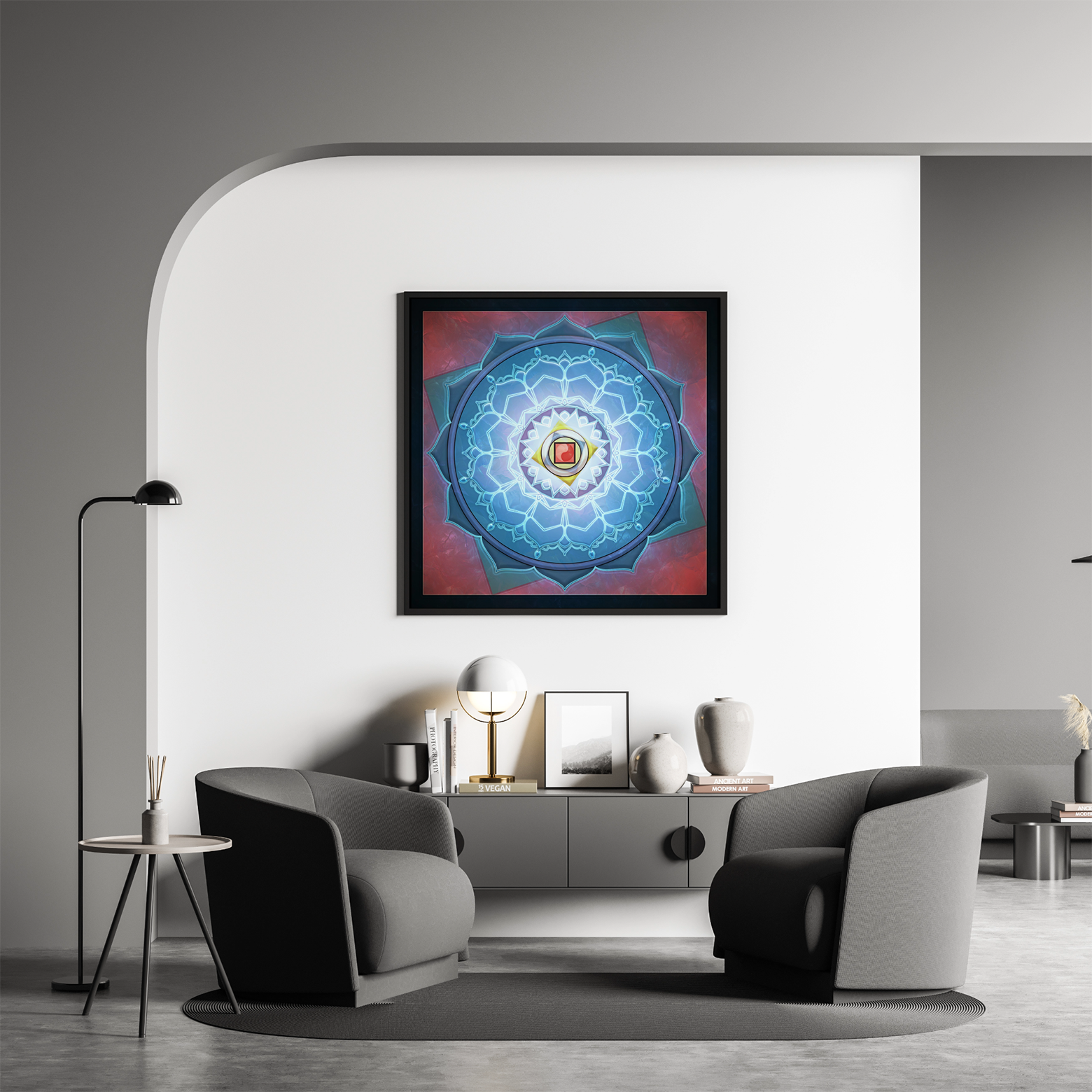 The Silent Way mandala nell’ambiente